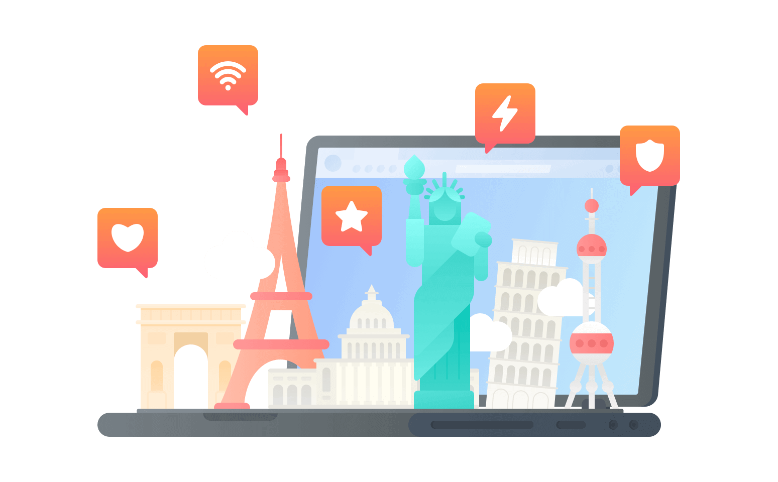 在圣皮埃尔和密克隆岛连接到中国vpn - 云网吧